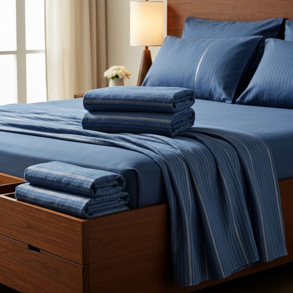 RG Clothing Premium Luxury Bedding Collection - Sri Lankan Handcrafted Bedsheet Set