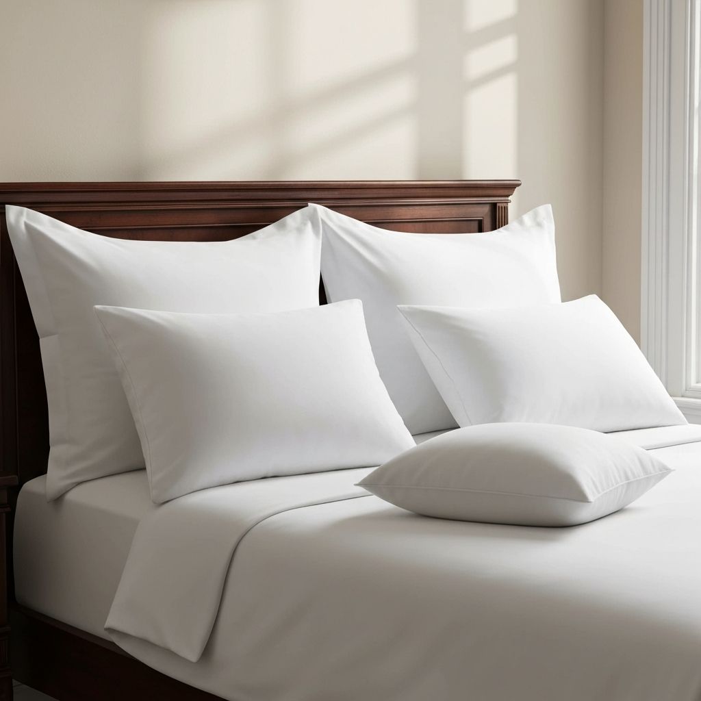 RG Clothing Premium Luxury Bedding Collection - Sri Lankan Handcrafted Premium Pillows